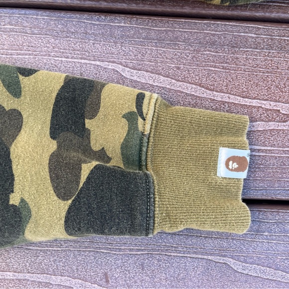 💥2xHP 💥 A bathing Ape Bape Camouflage Sweater - Picture 5 of 8